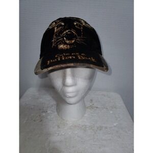 Buck Wear Black/camo Adjustable Hat Deer Cute As A Button Buck Toddler Hat